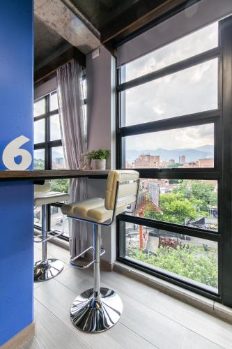 Pogled, Factory Lofts Hotel in Medellín Pogled, Factory Lofts Hotel in Medellín