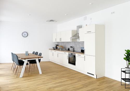 廚房, Moderne Apartments im Herzen der Stadt I private Tiefgarage mit Ladesäulen I home2share (Moderne Apartments im Herzen der Stadt I private Tiefgarage mit Ladesaulen I home2share) in 伊本比倫 廚房, Moderne Apartments im Herzen der Stadt I private Tiefgarage mit Ladesäulen I home2share (Moderne Apartments im Herzen der Stadt I private Tiefgarage mit Ladesaulen I home2share) in 伊本比倫