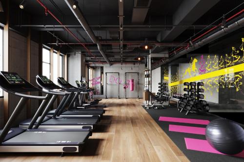 Pusat kebugaran, Moxy Xi'an Beilin in Desa Li Jia Pusat kebugaran, Moxy Xi'an Beilin in Desa Li Jia