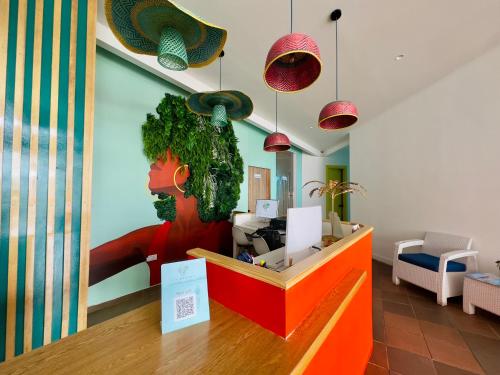 לובי, Hotel Nomadic Design in אי סאן טנדרס לובי, Hotel Nomadic Design in אי סאן טנדרס