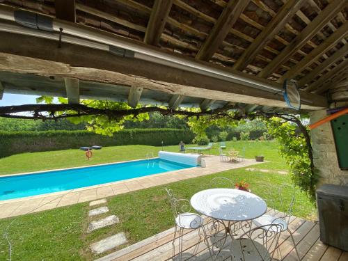 Úszómedence, L’Orangerie de Malpas in Quingey Úszómedence, L’Orangerie de Malpas in Quingey