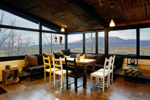 Közös társalgó / TV, Geysir Hestar in Haukadal Közös társalgó / TV, Geysir Hestar in Haukadal