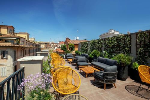 Balcony/terrace, Hotel Condotti in Spagna Balcony/terrace, Hotel Condotti in Spagna