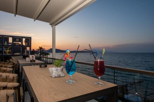 شرفة/ تراس, Anemona Beach Hotel in Argassi شرفة/ تراس, Anemona Beach Hotel in Argassi