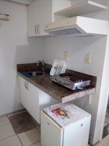 廚房, JG Silva Hospedagem AMERICAN FLAT BEIRA MAR in 聖路易斯 廚房, JG Silva Hospedagem AMERICAN FLAT BEIRA MAR in 聖路易斯