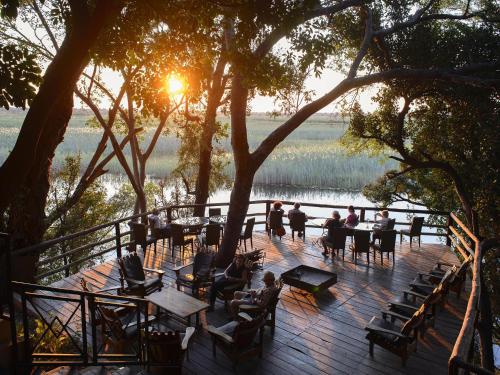 阳台/露台, Gondwana Namushasha River Lodge in 孔戈拉 阳台/露台, Gondwana Namushasha River Lodge in 孔戈拉