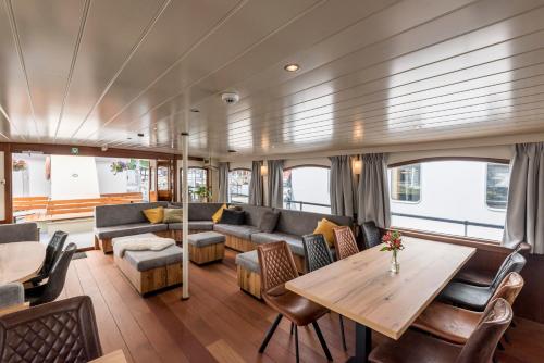 Facilities, Hotelboat Quo Vadis in Binnenstad-Oost Facilities, Hotelboat Quo Vadis in Binnenstad-Oost