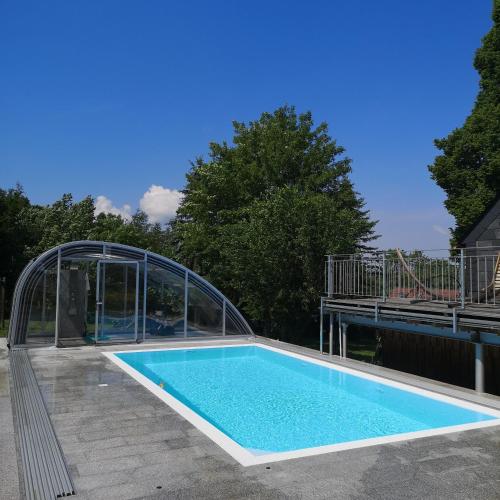 Swimming pool, Windmuhlenhof in Dittmannsdorf Swimming pool, Windmuhlenhof in Dittmannsdorf