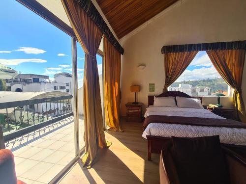 Μπαλκόνι/βεράντα, Suites & Hotel Gonzalez Suarez in Quito Μπαλκόνι/βεράντα, Suites & Hotel Gonzalez Suarez in Quito