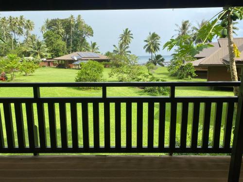 Balkon/teras, Pension Reva Teahupoo in Toanoano Balkon/teras, Pension Reva Teahupoo in Toanoano