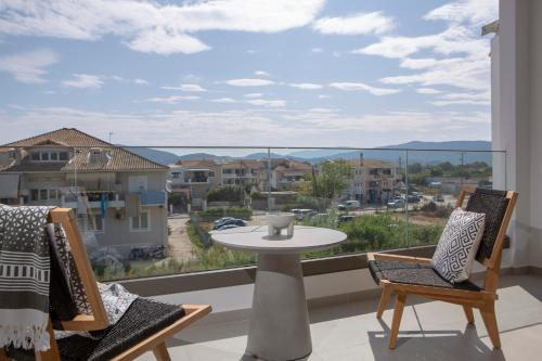 Balcony/terrace, Achillion Suites in Lefkada Balcony/terrace, Achillion Suites in Lefkada