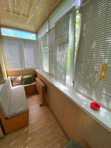 شرفة/ تراس, Апартаменти на Воскресенке in Dniprovskyj شرفة/ تراس, Апартаменти на Воскресенке in Dniprovskyj