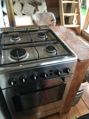 Secluded Shepherds Hut, with a view and hot tub in Ashburton Secluded Shepherds Hut, with a view and hot tub in Ashburton