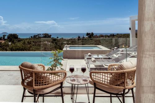 شرفة/ تراس, Villa Roselia - Luxury Escape with Magnificent Views, by ZanteWize in Ploumari شرفة/ تراس, Villa Roselia - Luxury Escape with Magnificent Views, by ZanteWize in Ploumari
