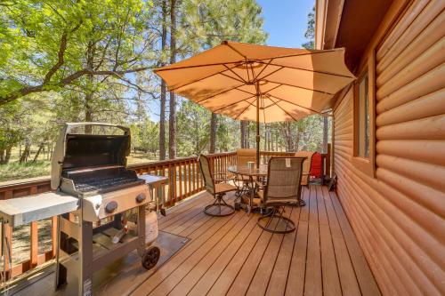 2 Decks, Grill and Wooded Views Happy Jack Cabin in Kohls Ranch 2 Decks, Grill and Wooded Views Happy Jack Cabin in Kohls Ranch