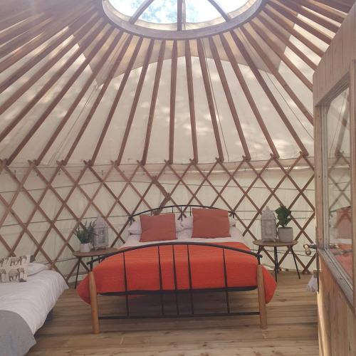 The Walled Garden Yurt in Таллоу The Walled Garden Yurt in Таллоу