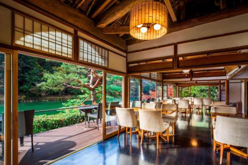 Restaurant, Suiran, a Luxury Collection Hotel, Kyoto near Monkey Park Iwatayama Restaurant, Suiran, a Luxury Collection Hotel, Kyoto near Monkey Park Iwatayama