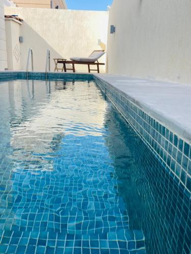 Swimming pool, ِALMABEET Resort in Sinadil Swimming pool, ِALMABEET Resort in Sinadil
