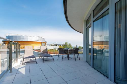 Erkély/terasz, Diune Resort by Zdrojowa in Kolobrzeg Erkély/terasz, Diune Resort by Zdrojowa in Kolobrzeg