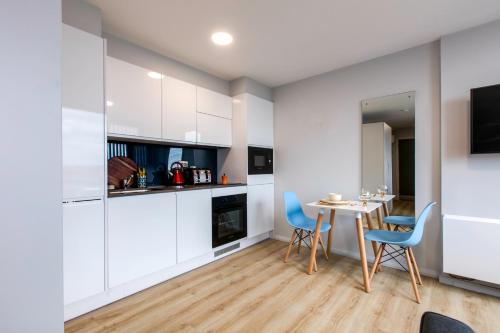 Kitchen, Yugo Kavanagh Court in Dublin Kitchen, Yugo Kavanagh Court in Dublin