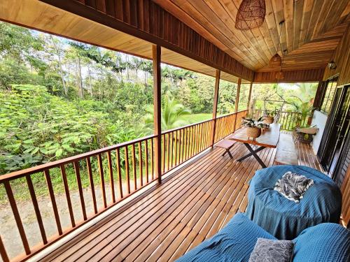 Erkély/terasz, Villa Cocos la Fortuna in Fortuna Erkély/terasz, Villa Cocos la Fortuna in Fortuna