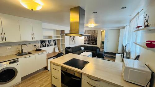 Κουζίνα, Norhostel Apartment in Αλεσούντ Κουζίνα, Norhostel Apartment in Αλεσούντ