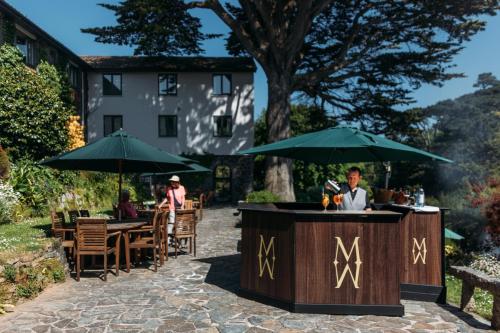 Jardín, Hotel Meudon in Falmouth Jardín, Hotel Meudon in Falmouth