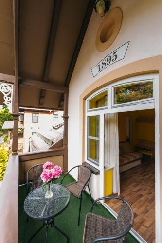 陽台/露台, Villa Bachmann - Kursiu kiemas in 內林加 陽台/露台, Villa Bachmann - Kursiu kiemas in 內林加