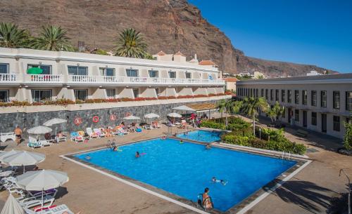 Úszómedence, Apartamentos Charco del Conde in La Gomera-sziget Úszómedence, Apartamentos Charco del Conde in La Gomera-sziget
