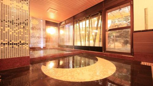 Hot spring bath, Yuyado Mikannoki in Sun Beach Hot spring bath, Yuyado Mikannoki in Sun Beach