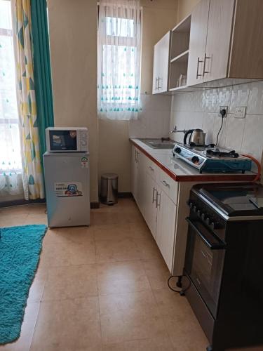 Κουζίνα, Emeli Suites in Ναϊρόμπι Κουζίνα, Emeli Suites in Ναϊρόμπι