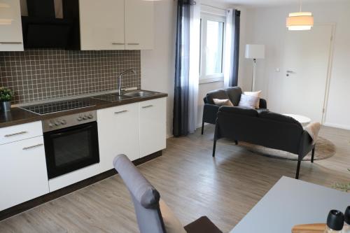 مطبخ, Domo Dolce Wohnapartment in Hollenstedt مطبخ, Domo Dolce Wohnapartment in Hollenstedt