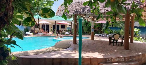 Swimming pool, The Sharks Tail Dive Resort in Malapascua Island Swimming pool, The Sharks Tail Dive Resort in Malapascua Island