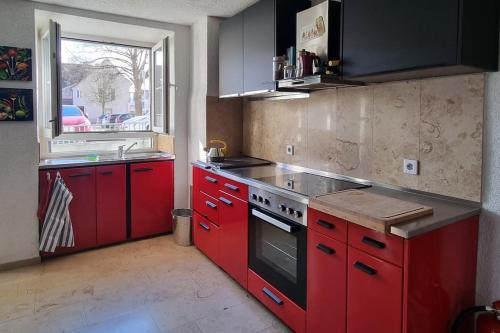 مطبخ, Charming 4 Room Appartement, close to Basel in جرينزاش- ويهلين مطبخ, Charming 4 Room Appartement, close to Basel in جرينزاش- ويهلين