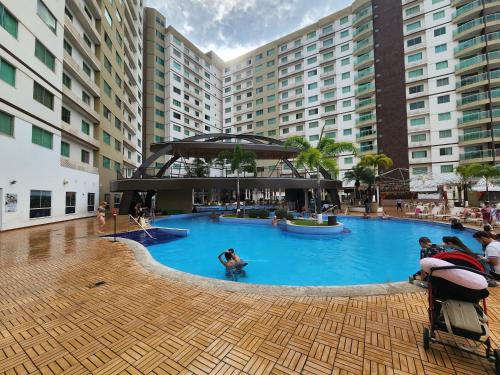 Zwembad, Prive Riviera - Apartamentos JN in Caldas Novas Zwembad, Prive Riviera - Apartamentos JN in Caldas Novas