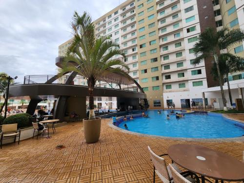 Zwembad, Prive Riviera - Apartamentos JN in Caldas Novas Zwembad, Prive Riviera - Apartamentos JN in Caldas Novas