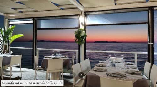 ห้องอาหาร, Appartamento SOLE in Villa Giulia sul Mare in มาเราซาลิโด ห้องอาหาร, Appartamento SOLE in Villa Giulia sul Mare in มาเราซาลิโด