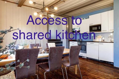 廚房, Fossheim Lodge Nr 10 in 漢斯道爾 廚房, Fossheim Lodge Nr 10 in 漢斯道爾