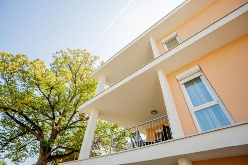 バルコニー/テラス, Central Deluxe Apartment in バラトナルマーディ市内中心部 バルコニー/テラス, Central Deluxe Apartment in バラトナルマーディ市内中心部