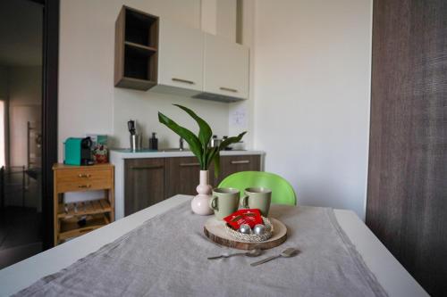 Cocina, Bnbook Residence Matteotti in Novara Cocina, Bnbook Residence Matteotti in Novara