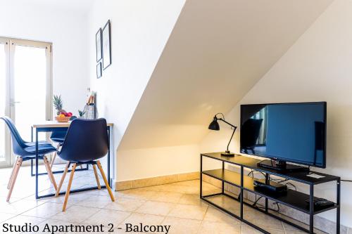 共用Lounge/電視區, Archipelago Apartments in 弗爾薩爾 共用Lounge/電視區, Archipelago Apartments in 弗爾薩爾