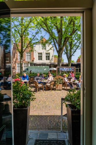 Balcony/terrace, Hotel Veere in Veere Balcony/terrace, Hotel Veere in Veere