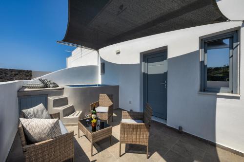 شرفة/ تراس, Potamida Suites in Exo Gonia شرفة/ تراس, Potamida Suites in Exo Gonia