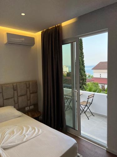 balkong/terrass, Hotel Andrea in Saranda balkong/terrass, Hotel Andrea in Saranda