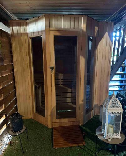 Sauna, Manoir de la Vente de Rouville in Boos Sauna, Manoir de la Vente de Rouville in Boos
