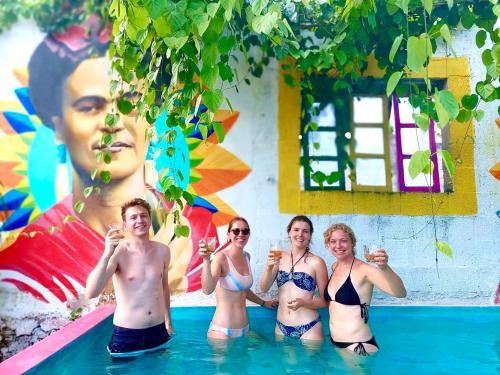 Guacamayas Hostel and Social Laundry in 聖安納 Guacamayas Hostel and Social Laundry in 聖安納