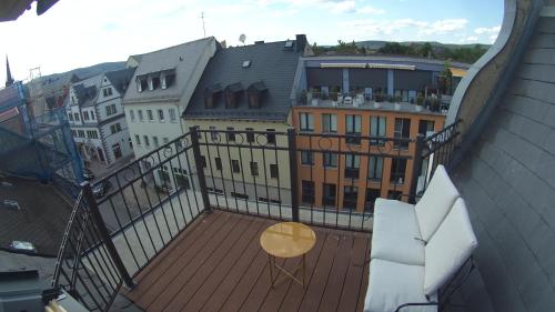 陽台/露台, Ferienwohnung Fernblick in 薩爾費爾德/薩勒 陽台/露台, Ferienwohnung Fernblick in 薩爾費爾德/薩勒