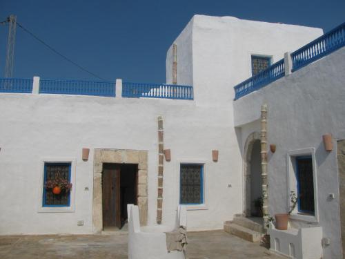 Balkon/teras, Dar Michèle Djerba (Dar Michele Djerba) in Houmt Souk Balkon/teras, Dar Michèle Djerba (Dar Michele Djerba) in Houmt Souk