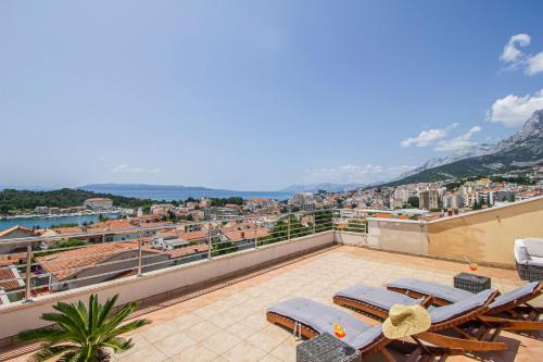 Terraza/balcón, Apartments Villa Flamingo in Makarska Terraza/balcón, Apartments Villa Flamingo in Makarska