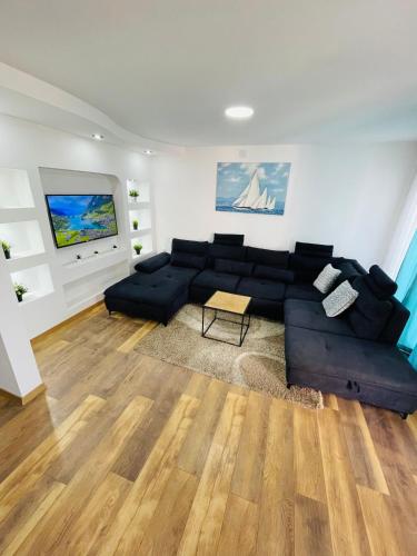 صالة مشتركة/ منطقة التلفزيون, Airport Stay Apartments in بلغراد صالة مشتركة/ منطقة التلفزيون, Airport Stay Apartments in بلغراد